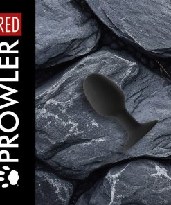 Prowler Red Weighted Butt Plug Black L