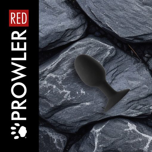 Prowler Red Weighted Butt Plug Black L - Image 4