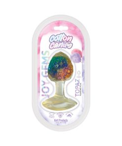 Cotton Candy Joy Gems Topaz Silicone Plug