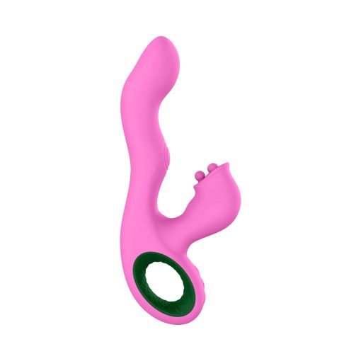 Femmefunn Pallina Triple Action Thumping Rabbit Vibrator Pink - Image 2