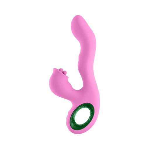 Femmefunn Pallina Triple Action Thumping Rabbit Vibrator Pink - Image 3