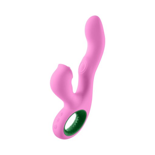 Femmefunn Pallina Triple Action Thumping Rabbit Vibrator Pink - Image 6