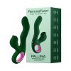 Femmefunn Pallina Triple Action Thumping Rabbit Vibrator Dark Green