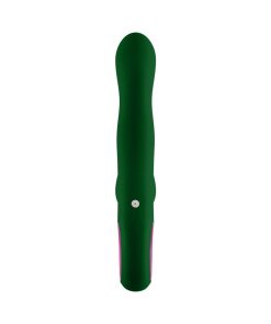 Femmefunn Pallina Triple Action Thumping Rabbit Vibrator Dark Green