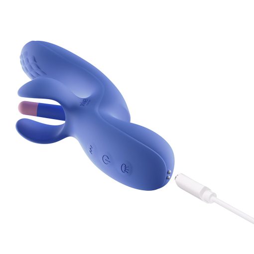 Honey Play Box Fortexa App-Controlled Kinky Finger Flapping Dual Stimulator Blue - Image 3