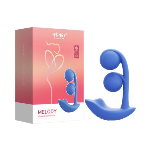 Honey Play Box Fortexa App-Controlled Kinky Finger Flapping Dual Stimulator Blue - Image 7