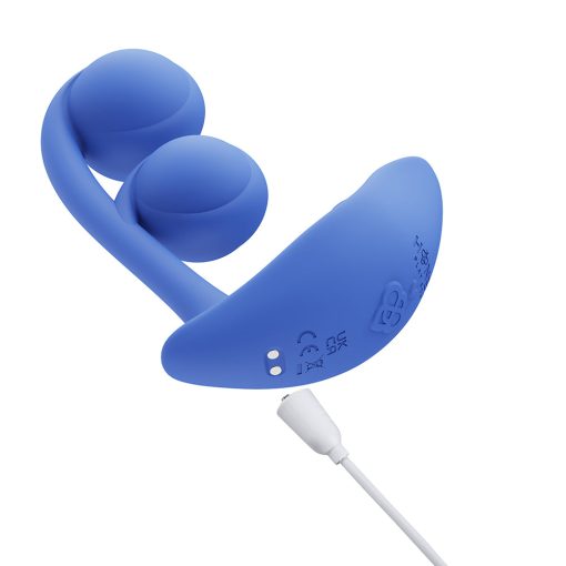 Honey Play Box Fortexa App-Controlled Kinky Finger Flapping Dual Stimulator Blue - Image 11