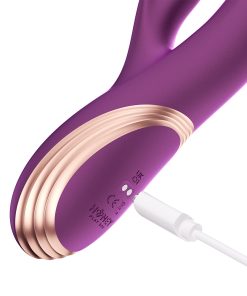 Honey Play Box Gem Pressure Sensing App-Controlled Twin Balls Rabbit Purple
