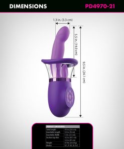 Fantasy For Her Ultimate Pleasure Pro Plus – G-Spot, Suction & Licking Vibe