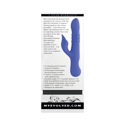 Evolved Pop Goes The O Dual Stimulator Blue - Image 10