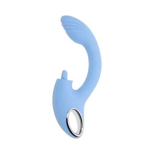 Playboy Sapphire Sky – Double Tongue Dual Vibrator with G-Spot Curve - Image 2