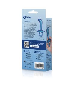 B-Vibe Butties Thumb Silicone Prostate Plug