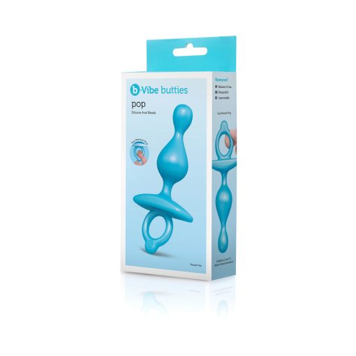 B-Vibe Butties Pop Beaded Silicone Plug