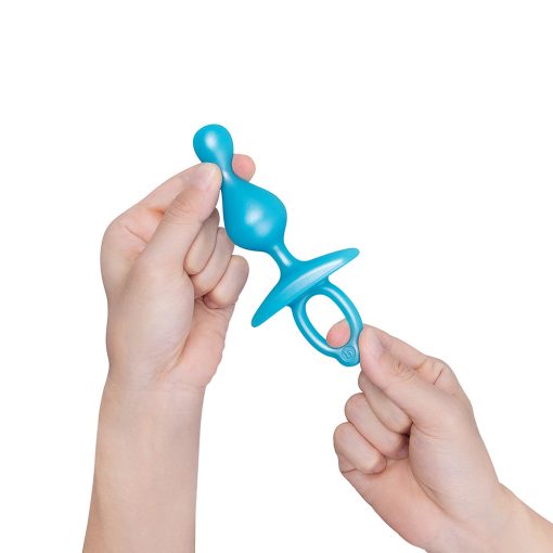 B-Vibe Butties Pop Beaded Silicone Plug - Image 7