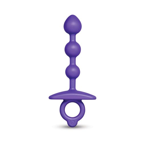 B-Vibe Butties Zip Silicone Anal Bead - Image 2