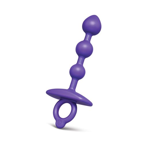 B-Vibe Butties Zip Silicone Anal Bead - Image 3