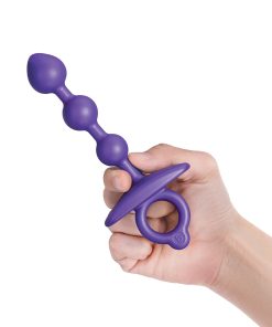 B-Vibe Butties Zip Silicone Anal Bead