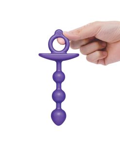 B-Vibe Butties Zip Silicone Anal Bead