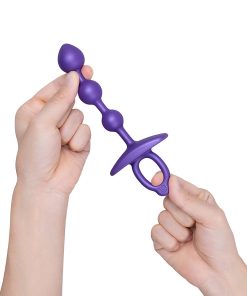 B-Vibe Butties Zip Silicone Anal Bead