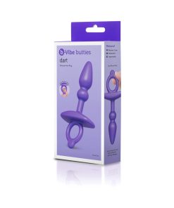 B-Vibe Butties Dart Silicone Anal Plug