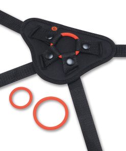B-Vibe Beginners Strap-On Harness Set With 5 In. Silicone Dildo Peg