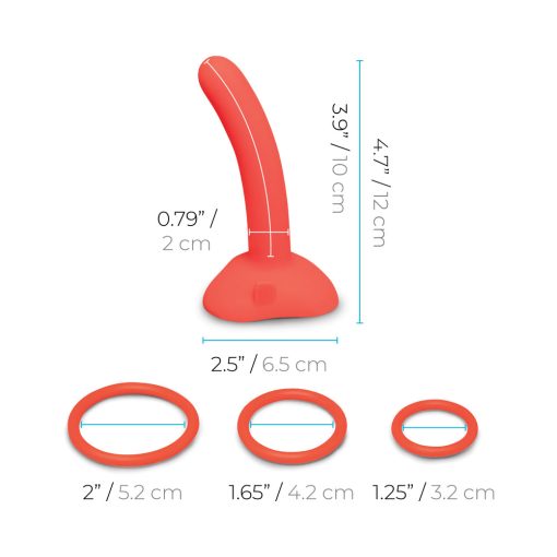 B-Vibe Beginners Strap-On Harness Set With 5 In. Silicone Dildo Peg - Image 10