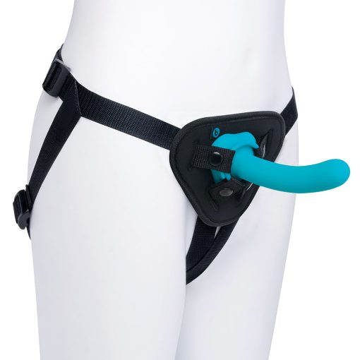 B-Vibe Every Body Strap-On Harness Set With 6 In. Silicone Dildo Peg - Image 8