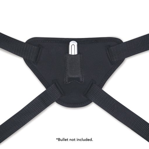 B-Vibe Every Body Strap-On Harness Set With 6 In. Silicone Dildo Peg - Image 9