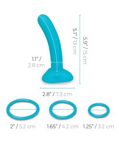 B-Vibe Every Body Strap-On Harness Set With 6 In. Silicone Dildo Peg