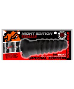 Oxballs Screwdhole Screw'D-In Open Tip Masturbator Special Edition Night