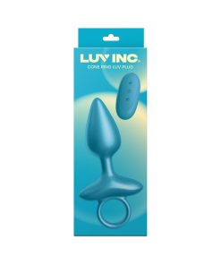 Luv Inc. Cr82: Cone Ring Luv Plug Metallic Blue