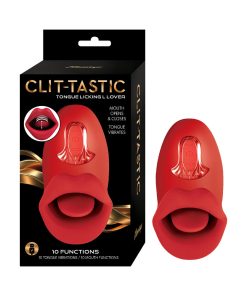 Clit-Tastic Tongue Licking Lover Red