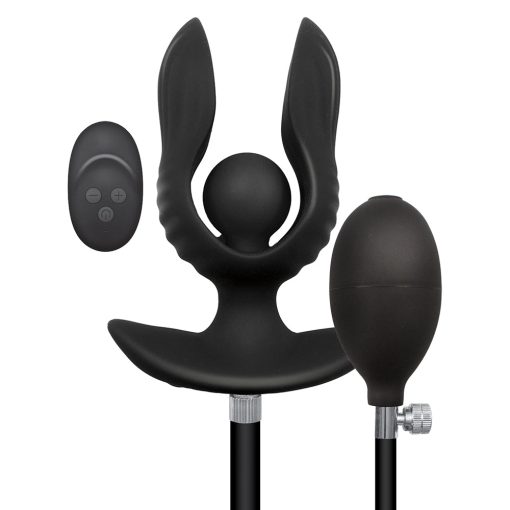 Atomic Vibrating Inflatable Plug Black - Image 2