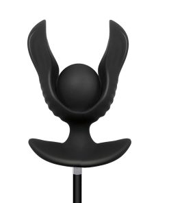 Atomic Vibrating Inflatable Plug Black