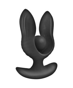 Atomic Vibrating Inflatable Plug Black