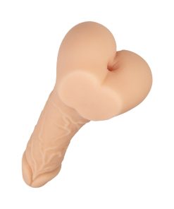 Always Horny Self-Lubricating Masturbator & Penis Sleeve 9 In. Stud Beige