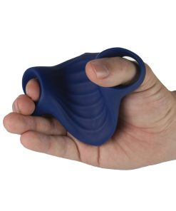 Rocks-Off Palm Vibrating Masturbator Blue