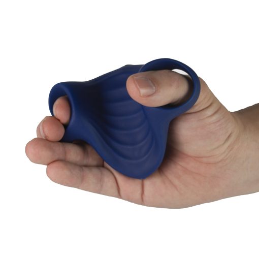 Rocks-Off Palm Vibrating Masturbator Blue - Image 5