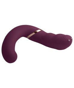 Rocks-Off Gemini Dual Stimulator Burgundy