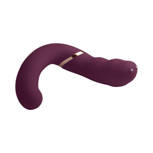 Rocks-Off Gemini Dual Stimulator Burgundy - Image 4