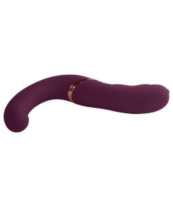Rocks-Off Gemini Dual Stimulator Burgundy