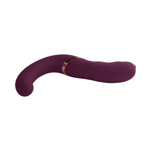 Rocks-Off Gemini Dual Stimulator Burgundy - Image 5