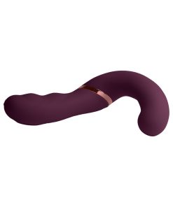 Rocks-Off Gemini Dual Stimulator Burgundy