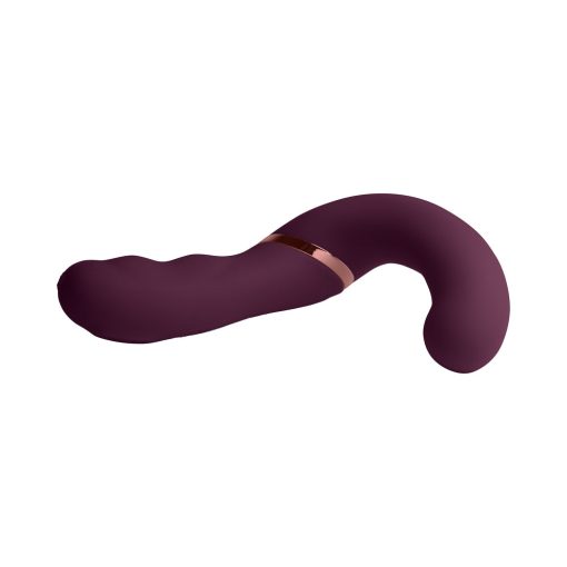 Rocks-Off Gemini Dual Stimulator Burgundy - Image 9