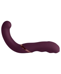 Rocks-Off Gemini Dual Stimulator Burgundy