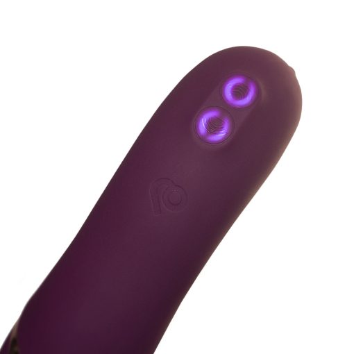 Rocks-Off Gemini Dual Stimulator Burgundy - Image 11