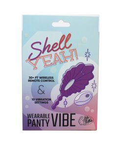 Shell Yeah! Remote Controlled Wearable Panty Vibrator