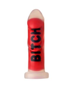 Master Series Bitch Silicone Dildo – Thick Ribbed Dildo with Suction Cup