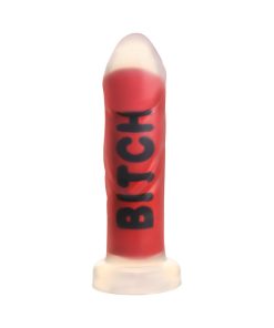 Master Series Bitch Silicone Dildo – Thick Ribbed Dildo with Suction Cup
