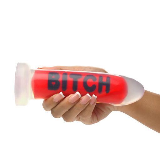 Master Series Bitch Silicone Dildo – Thick Ribbed Dildo with Suction Cup - Image 8